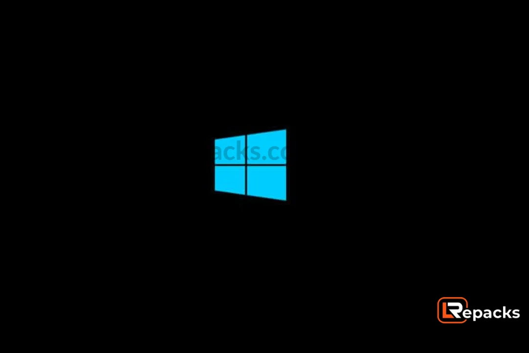 Логотип Windows 8.1 появится на экране, когда файлы будут загружаться в фоновом режиме для установки.